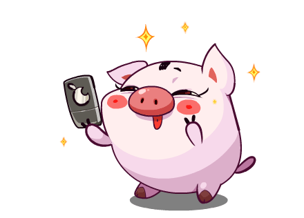 洛克王国自恋猪动态图