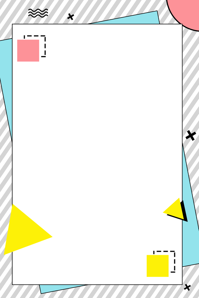 简约几何边框条纹海报图片素材(其他格式)下载_其他大全-我图网