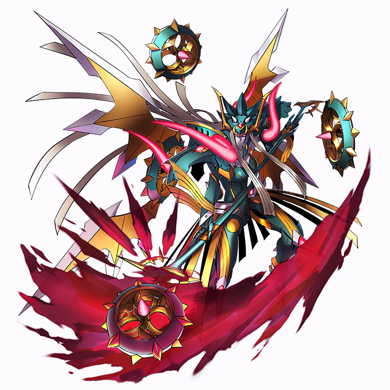 原创天女兽的选择除了美丽的高位天使外还能进化为慈爱的女神