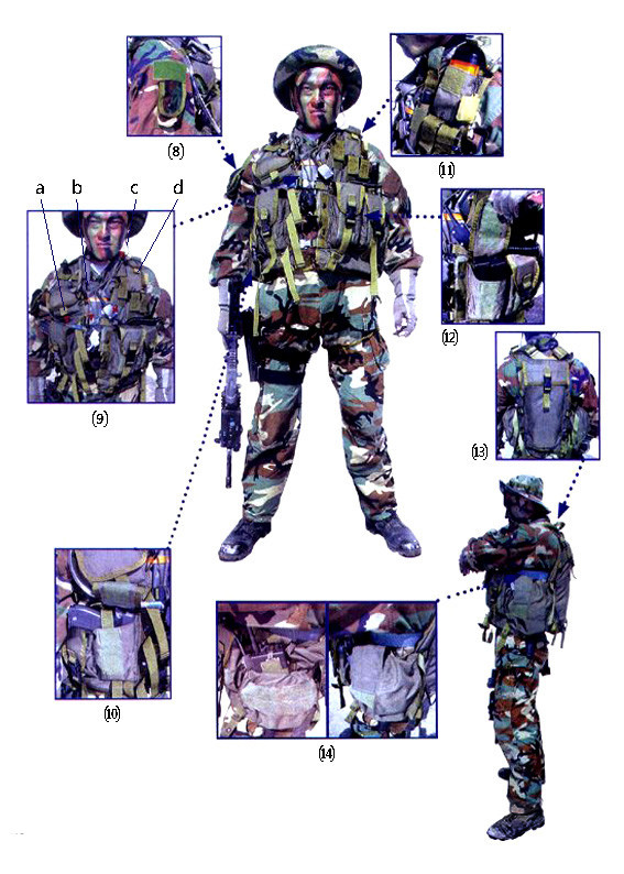 美国海豹突击队单兵装具