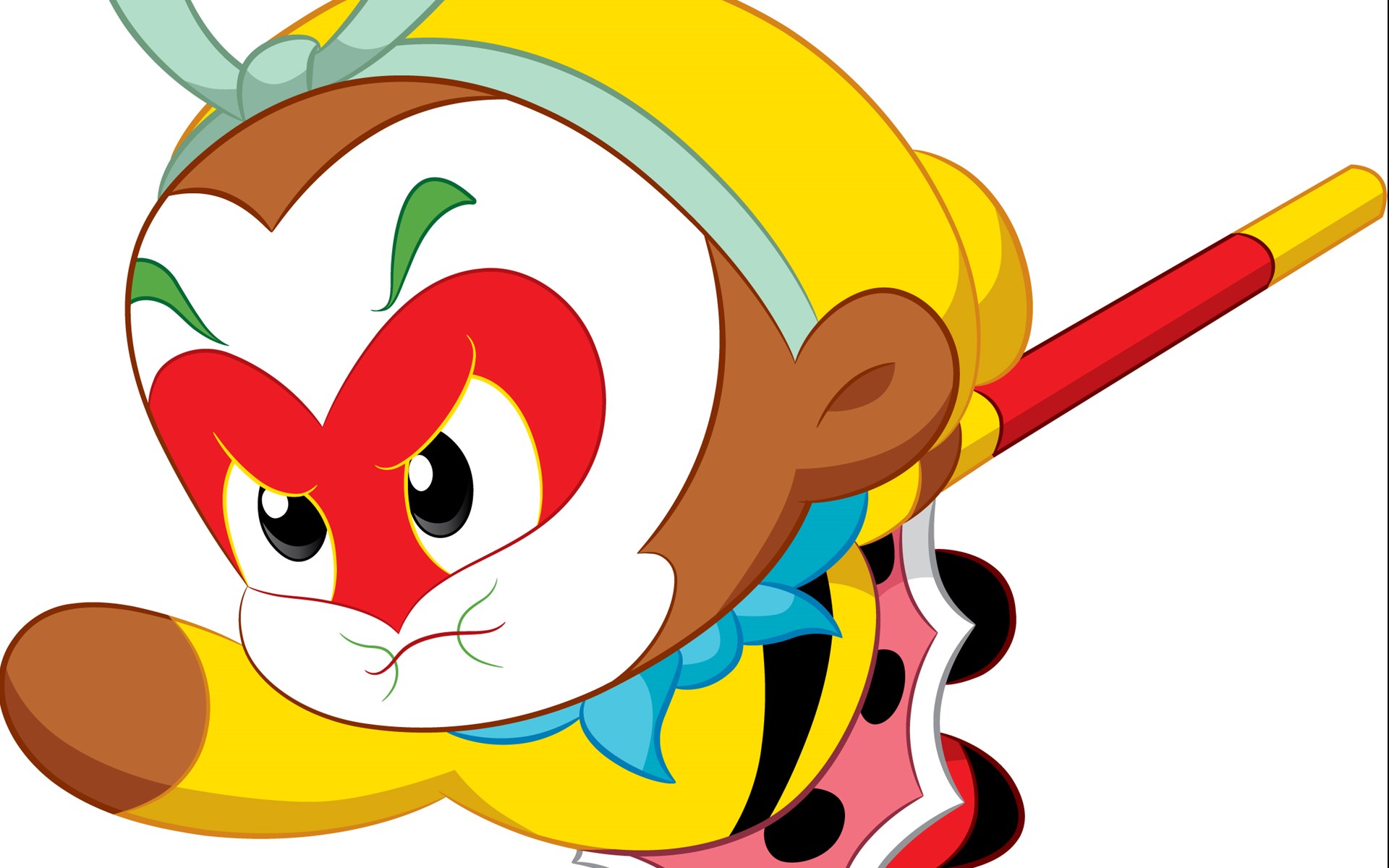 卡通孙悟空美猴王高清桌面壁纸下载2