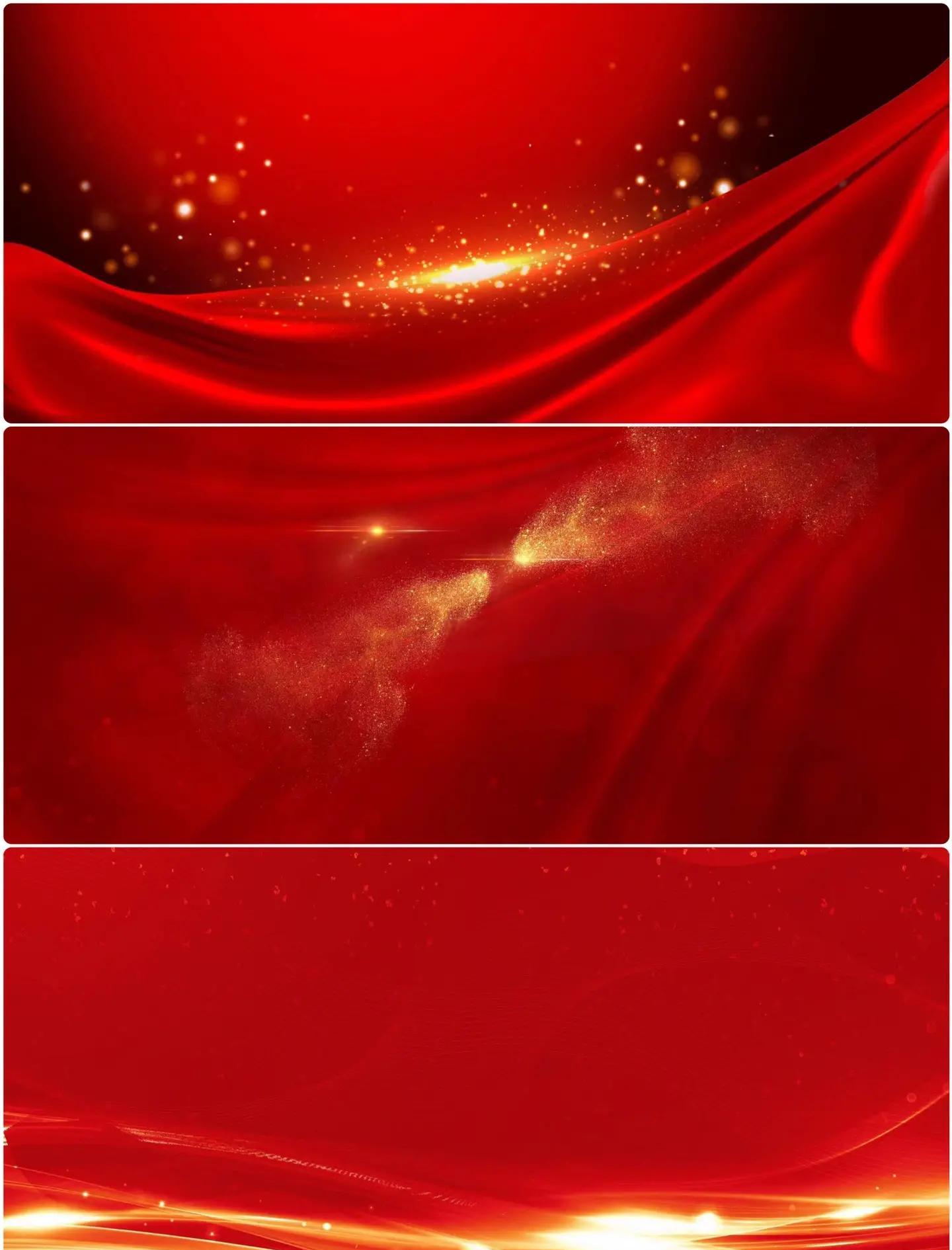 红色系创意背景素材分享