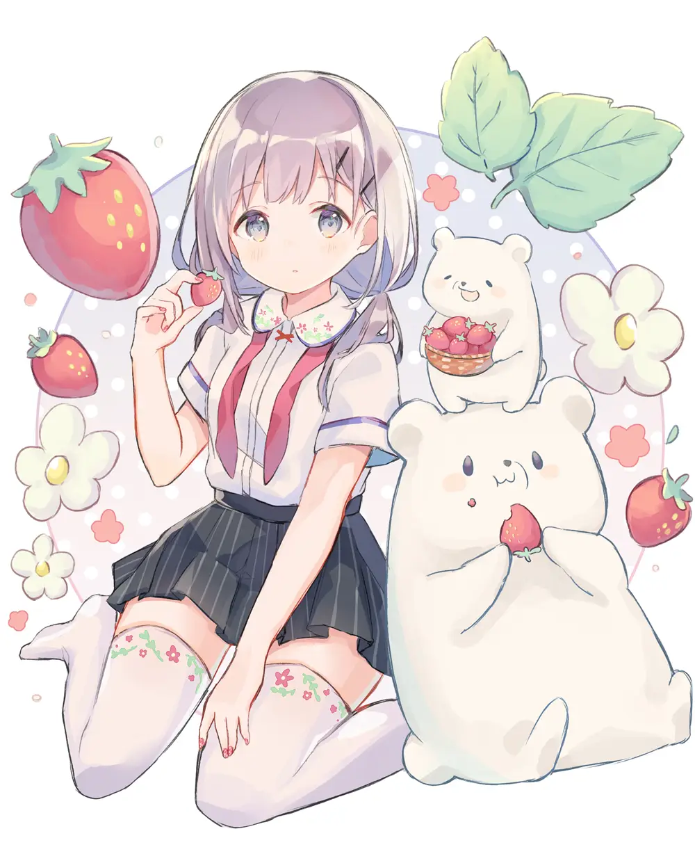 马克笔手绘这组q版二次元动漫少女也太太太太可爱了吧速速抱走