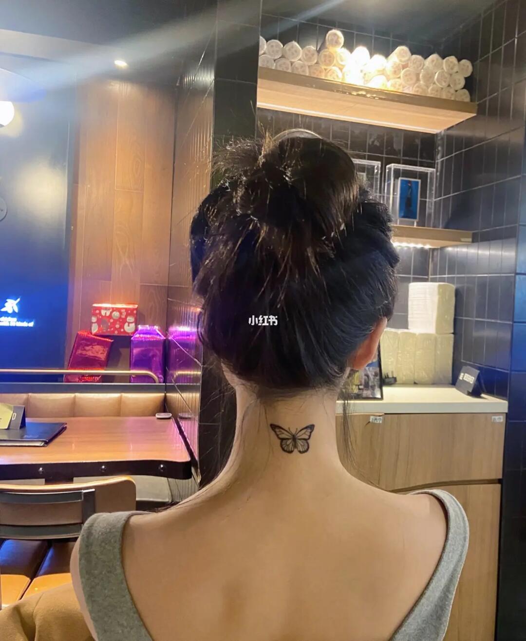 宋江同款蝴蝶纹身直接一整个满意住