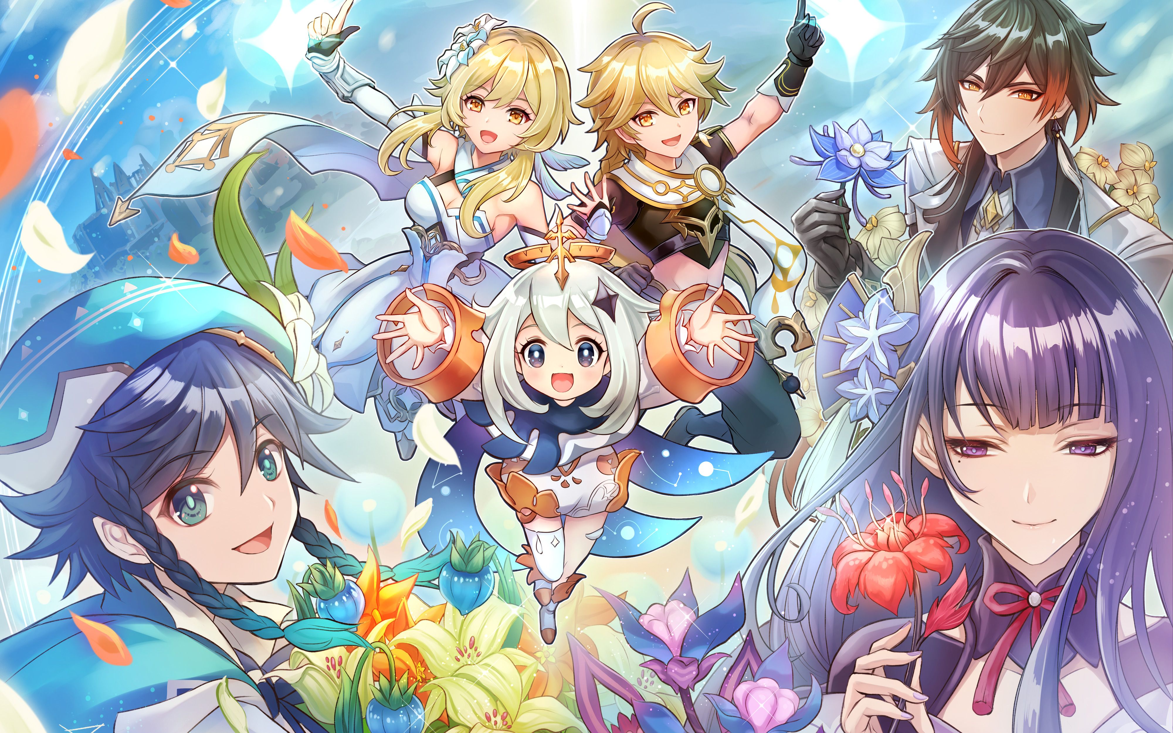 【原神】一年的邂逅相助汇成一曲木兰行!【周年全员向】