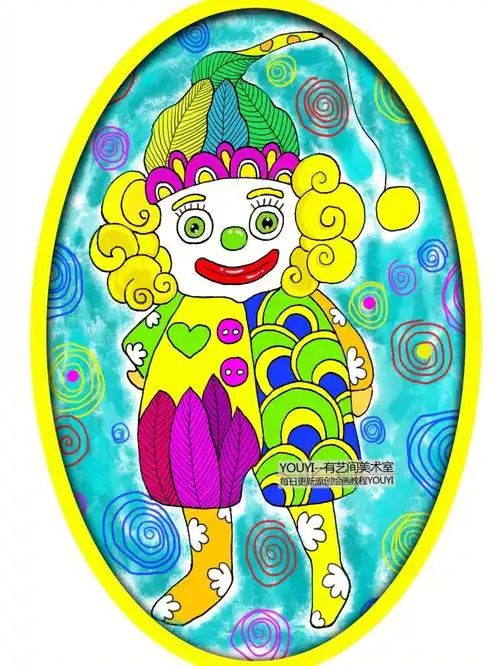 号内有详细教程可关注每日持续更新原创作品点击关注喔纹样我爱画画