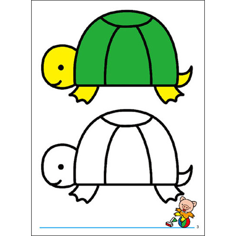 小红花/宝宝涂色(2-3岁)(套装共2册)