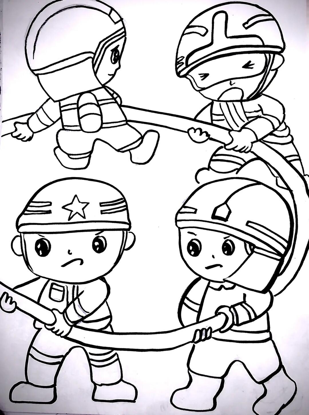 消防员-幼师考编素材幼师考编|幼师编制|儿