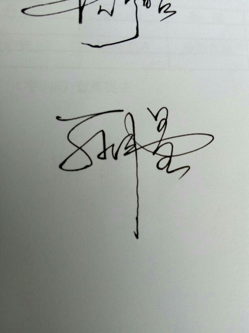 孙伟量的签名应该怎么写