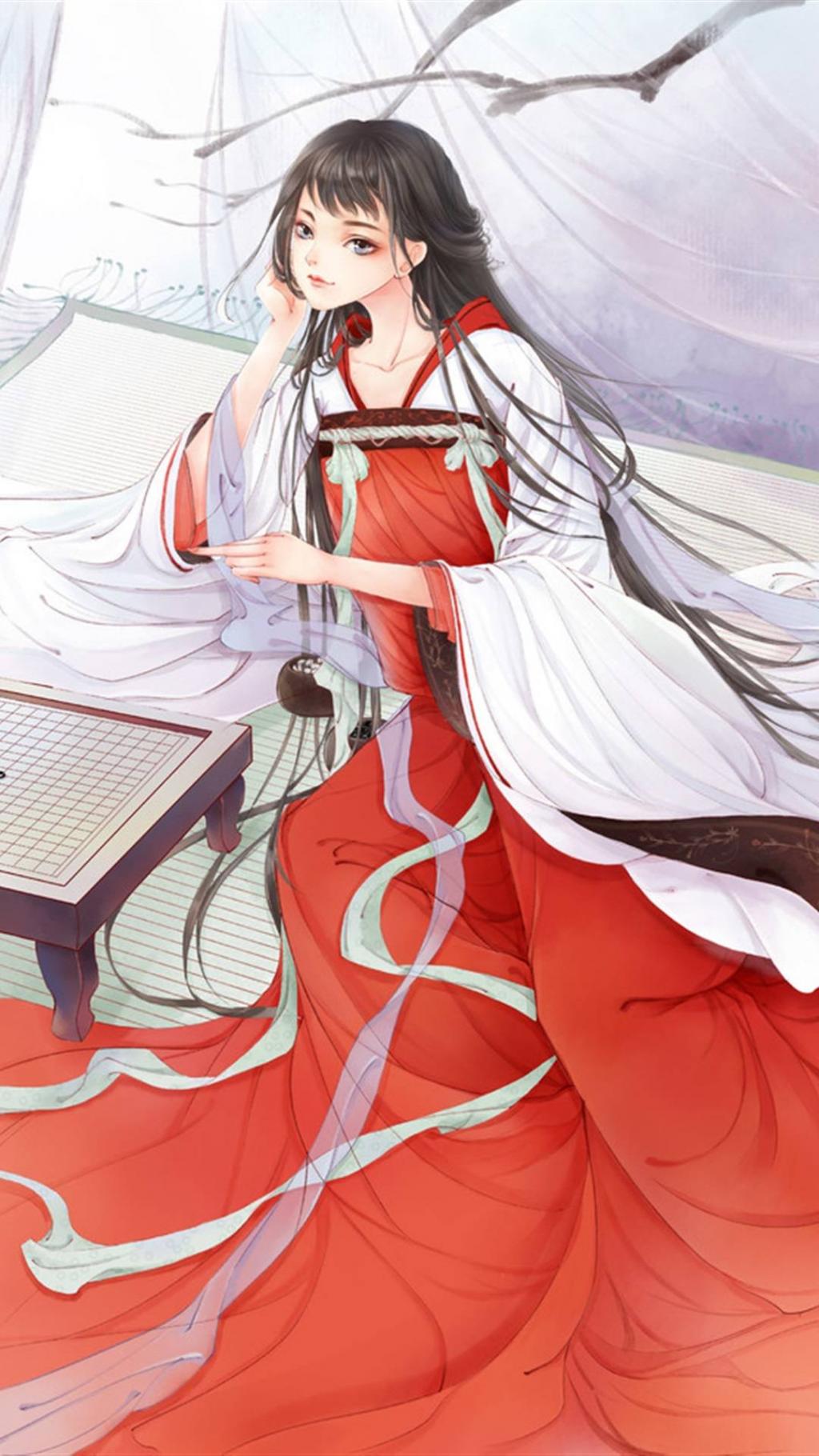 古装小姐姐精美插画