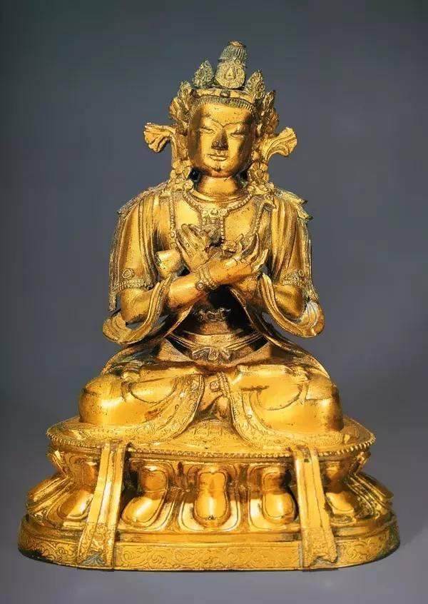 中国传统文化:南无持金刚海音如来佛像