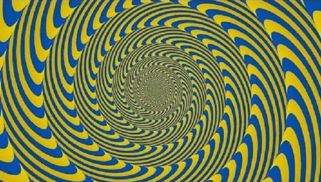 诡异盯着这些图片10秒就会让人产生晕眩的感觉你坚持了几秒