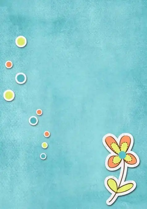 a4纸简笔画背景图