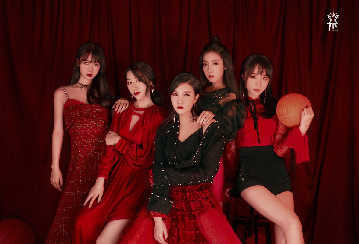 中国风女团七朵组合摄影by然汐子