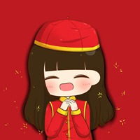 女性喜庆微信头像 红色喜庆吉祥的女生头像_微信头像图片大全