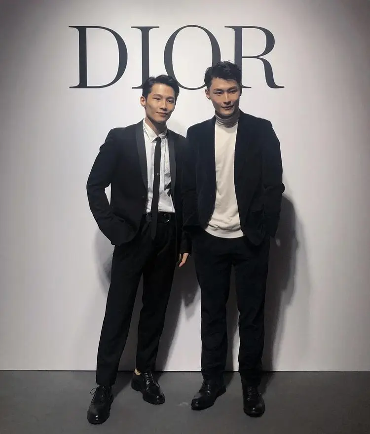 汤君慈与汤君瑶的型男穿搭