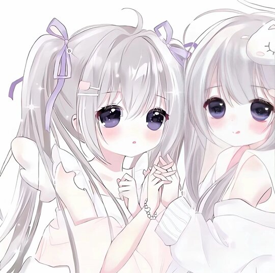 闺蜜头像仙气可爱_小红书