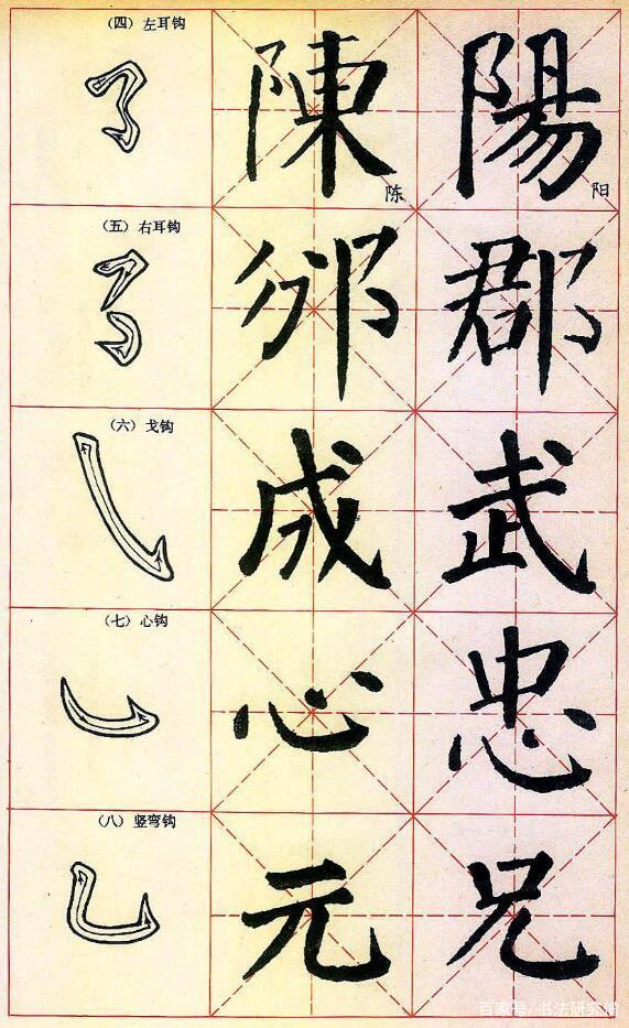 颜真卿晚年楷书书法代表作《颜勤礼碑》,笔法宽绰舒展,浑厚雄强