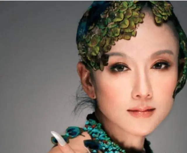 原创杨丽萍的照片素颜让人惊讶网友太真实了吧