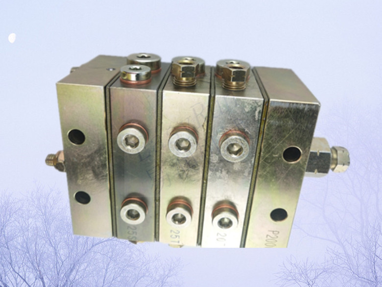 定量分配器35t分油器干油油脂定量分配器重载工况分配器一分14出