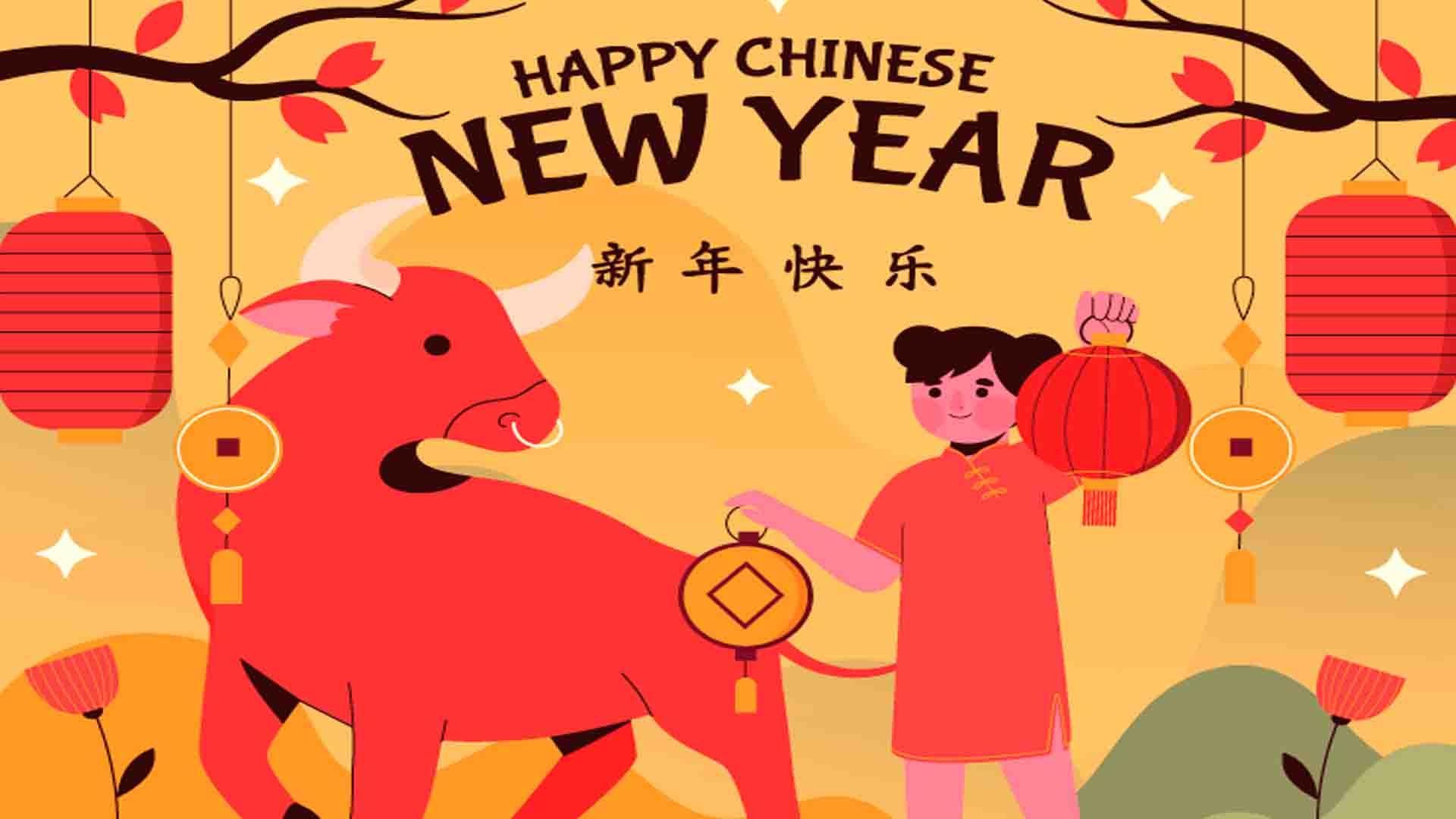 2021牛年新春高清桌面壁纸