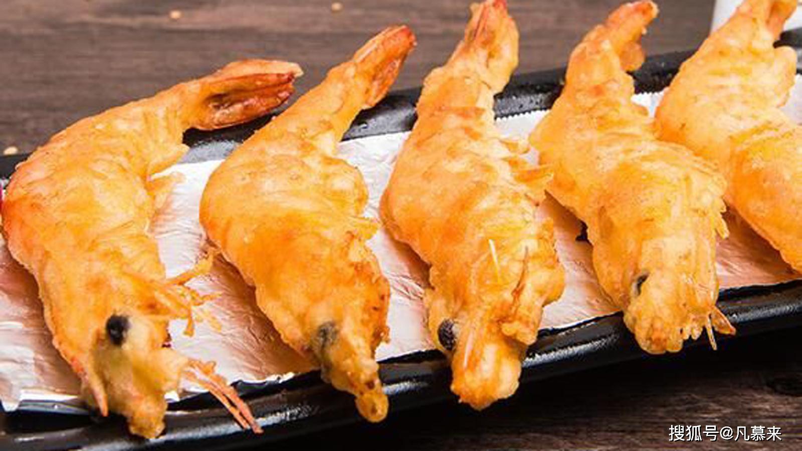 原创炸大虾怎么才能里嫩外酥为啥总炸不出酒店那么漂亮的外形呢