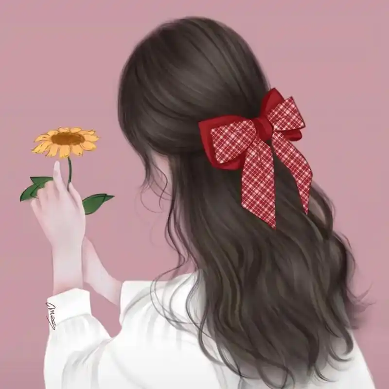 小清新背影小姐姐图集#治愈 #小清新头像 - 抖音