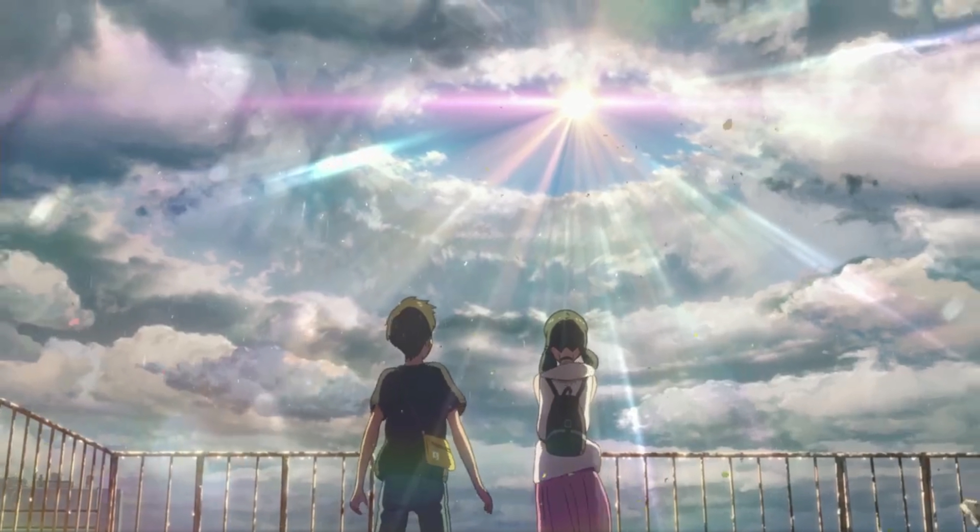 天气之子热映唯美画面后隐藏了什么绘画表达手法