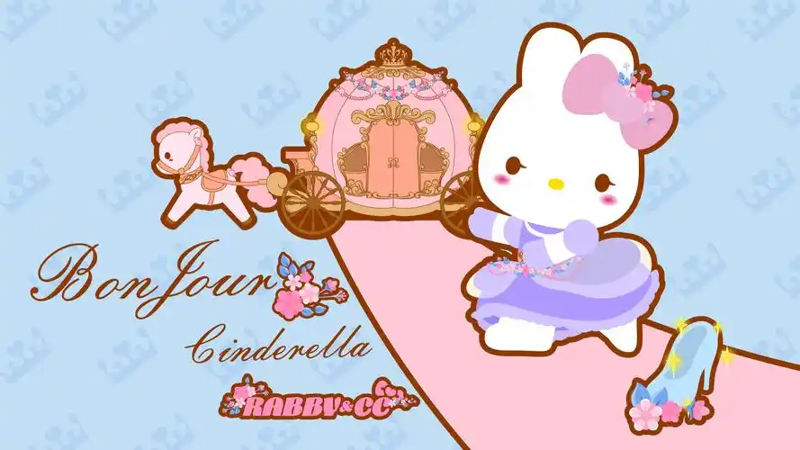 童话世界主题卡通兔子壁纸卡通兔子可爱兔子可爱卡通卡通动物