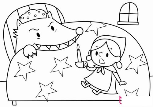 儿童故事简笔画组图六组图