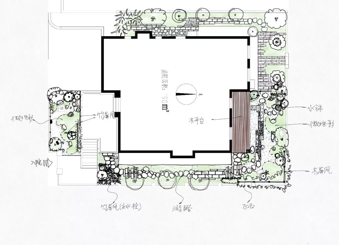 闹中取静造一方日式庭院寻一种简洁质朴的快意人生