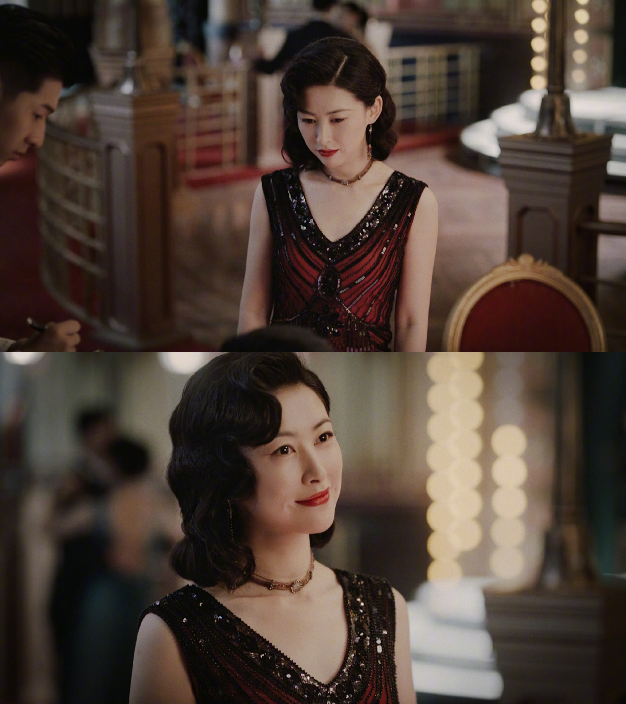 朱珠饰演蓝心洁复古风惊艳一颦一笑流露无尽故事感