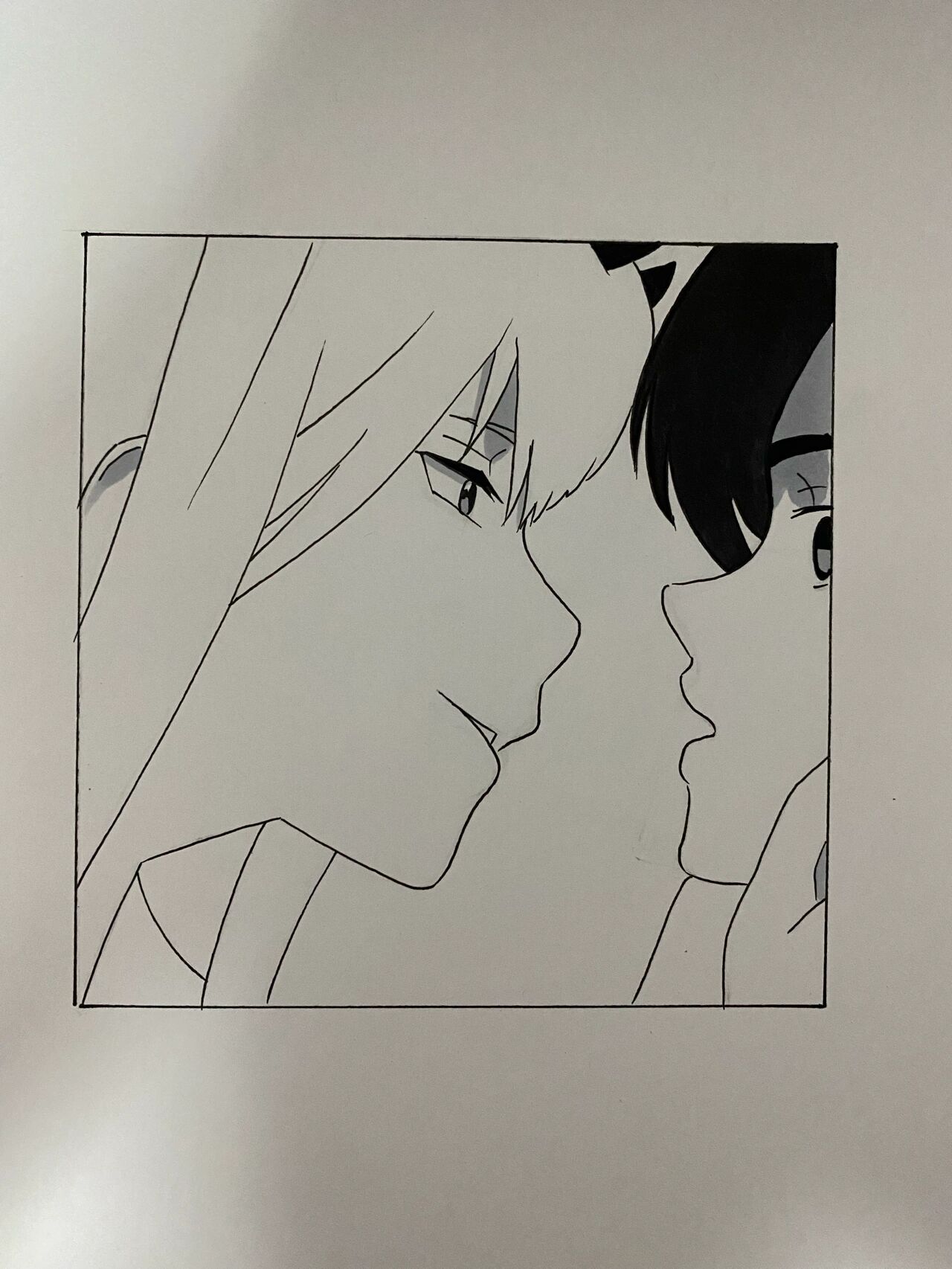 马克笔手绘#darling国家队#02