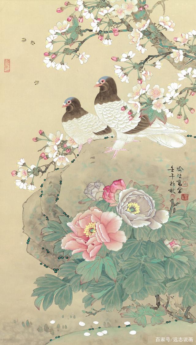 在个人风格之间追溯——访工笔花鸟大师喻继高之女喻慧