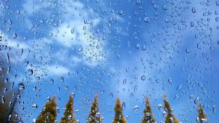 透明的雨滴,高清壁纸,摄影图片,静物写真-回车桌面