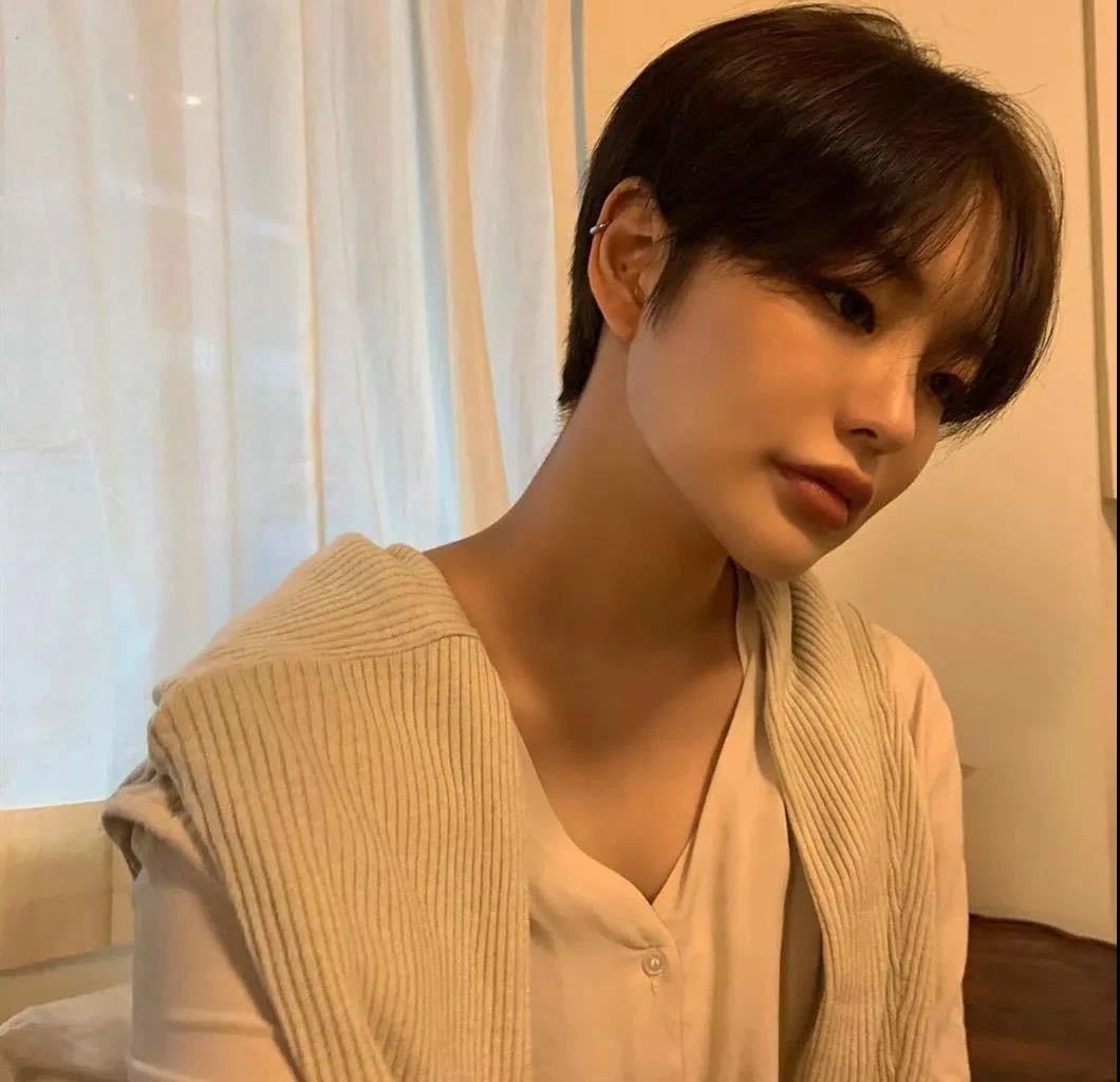 韩式露耳超短发,减龄绝对的神!