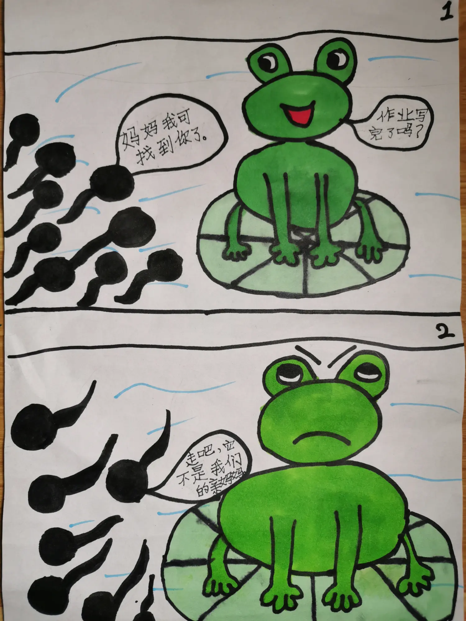 新版"小蝌蚪找妈妈"