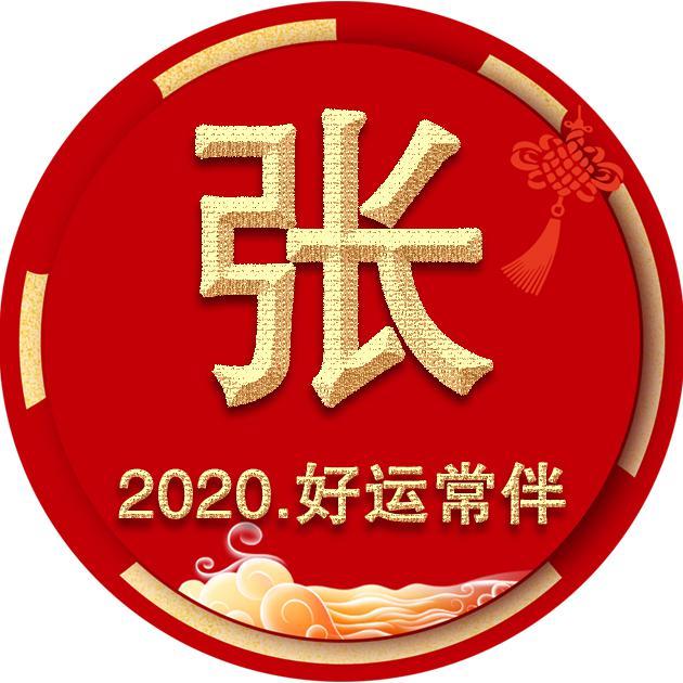 45张姓氏微信头像,2020年换一换,好运永相伴!