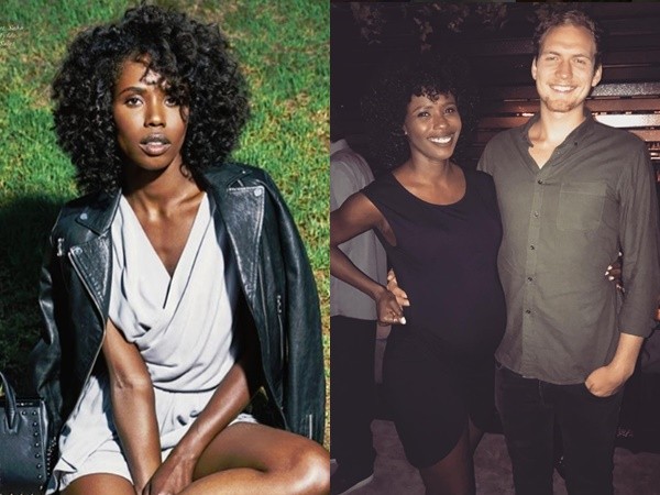 黑人女星波许晒9月孕肚照 网友酸「黑肚」看起来好脏