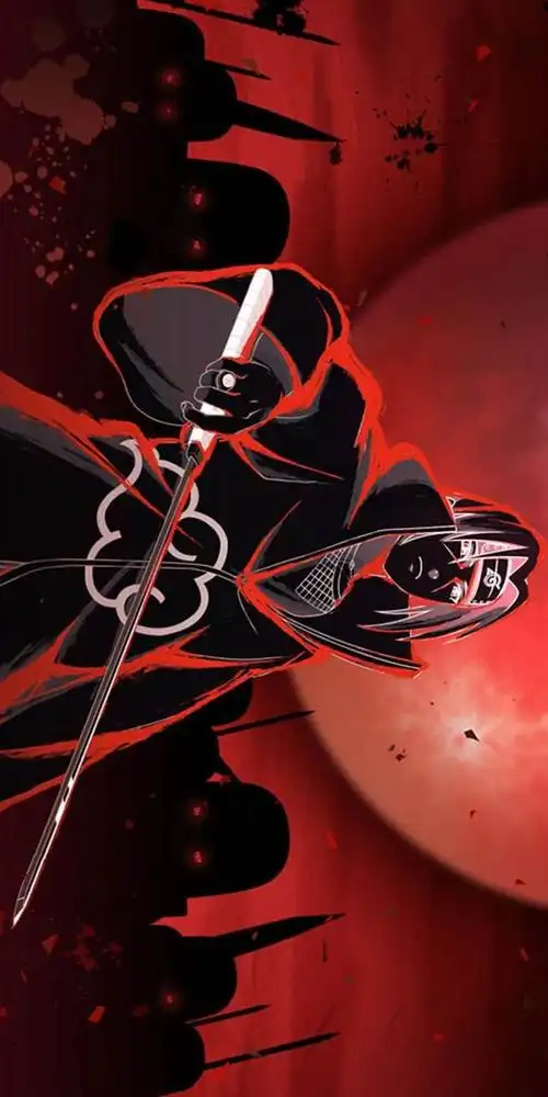 火影忍者宇智波鼬手机壁纸炫酷图片暗部火影动漫