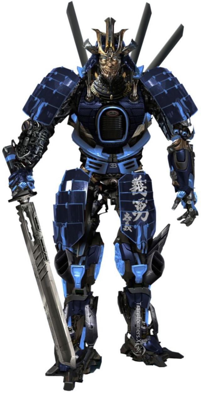 变形金刚动漫人物:博派汽车人披甲刀客-漂移