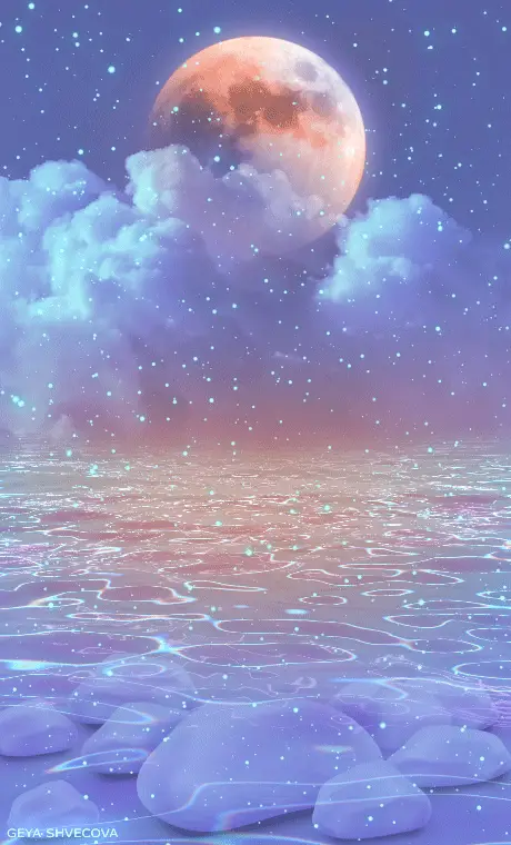 精选壁纸动态图gif璀璨星空背景图