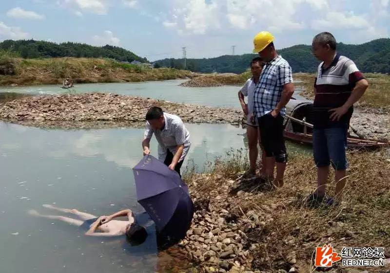 资江边悲惨马迹塘18岁英俊男孩溺亡于资江河坑