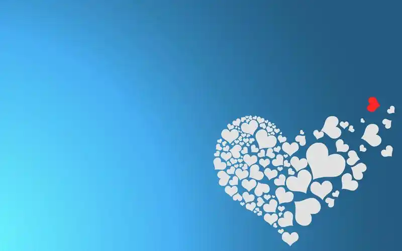 唯美浪漫的爱心