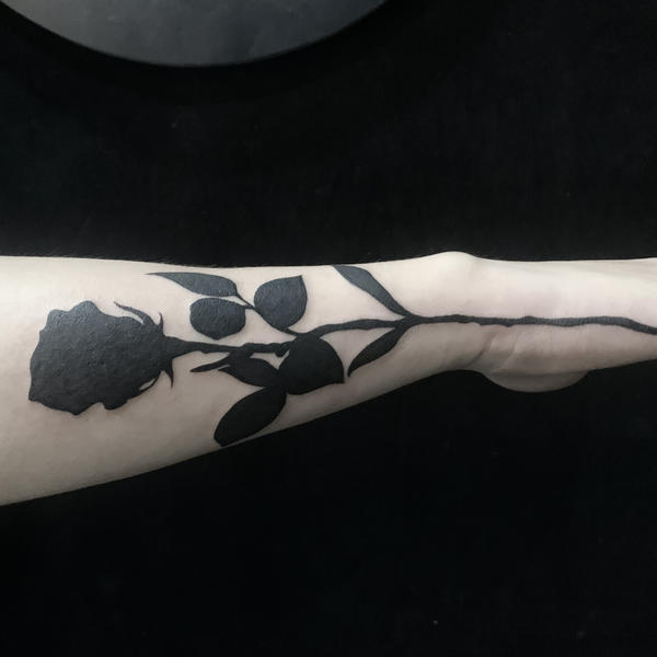 玫瑰花_纹身吧社区 - 纹身大咖