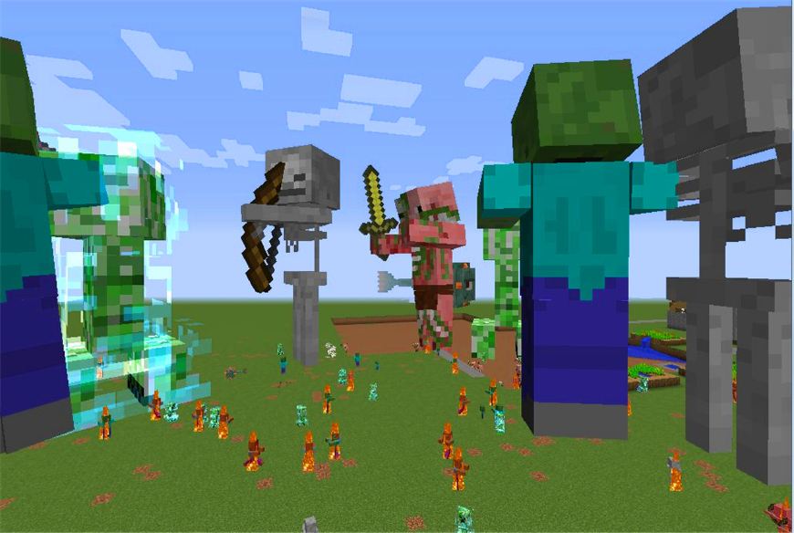 我的世界怪物大全-我的世界生物合集-秘密下载站