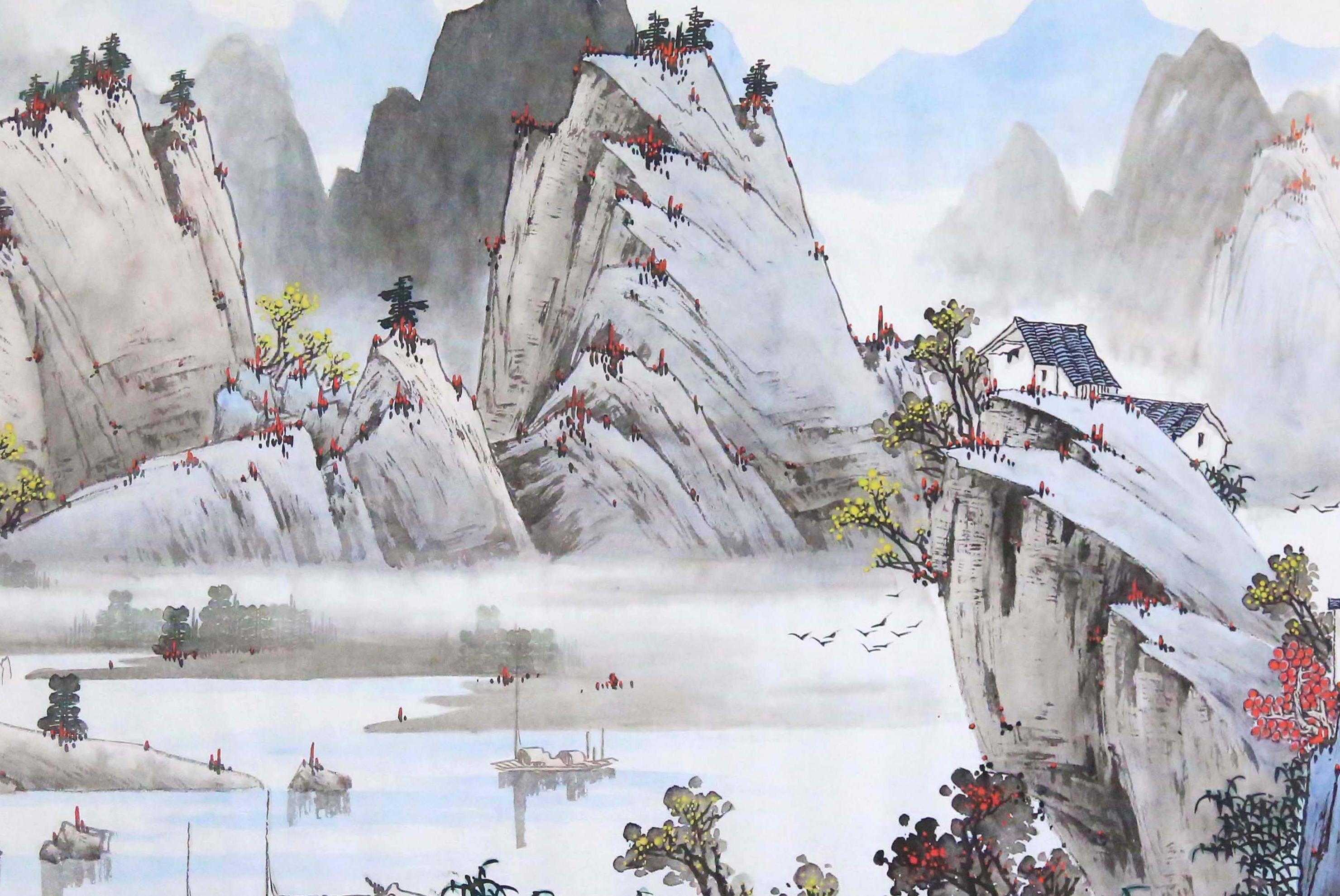 国画小写意山水宋兆钦