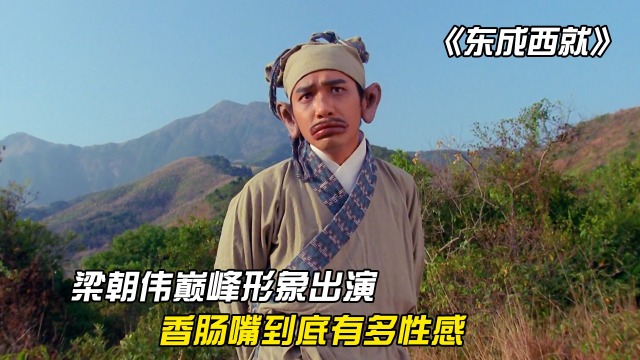 《东成西就》:梁朝伟颠覆形象出演欧阳锋,香肠嘴到底有多性感