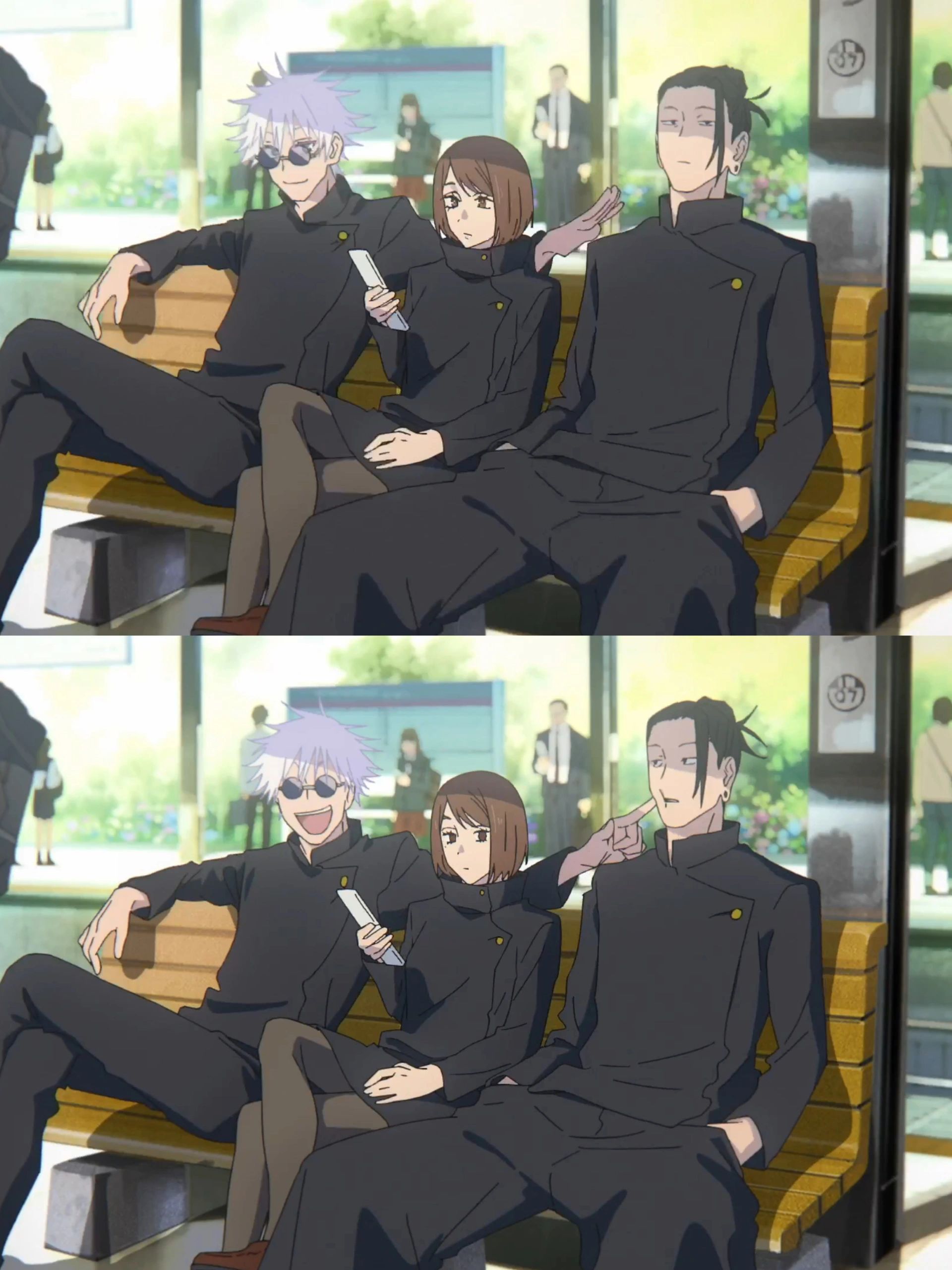 咒术回战# 唉,三人组只有夏油杰在阴影中