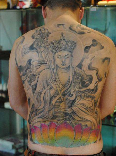 地藏王纹身_地藏王纹身图案_纹身地藏王图片大全 - 纹身秀